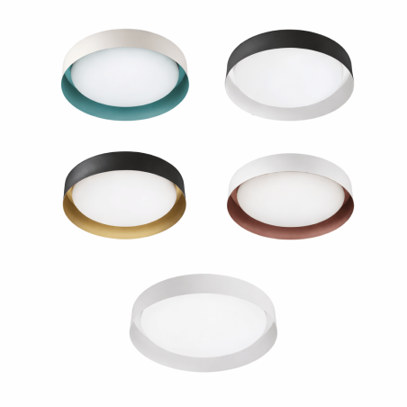 LINEA LIGHT CREW-2 round ceiling 26cm, 33cm, 40cm, 52cm LED 3000K