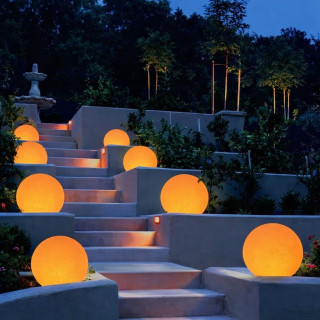 Linea Light Oh! MARS 16130/1/2/3 outdoor garden ball lamp IP65 E27