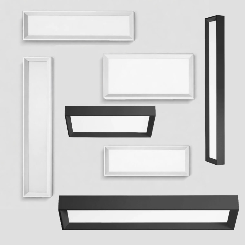 LINEA LIGHT TARA_B 9015/6/8/9 ceiling/wall light surface white, black