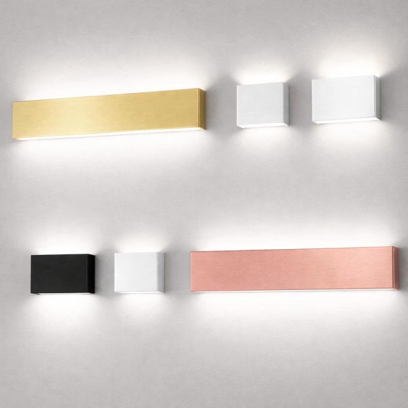 LINEA LIGHT BOX W2 8255/6/7/8 kinkiet LED 14cm-92cm góra/dół 5 kolorów