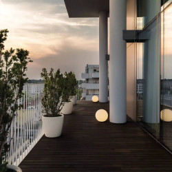 LINEA LIGHT Oh!FL65 16190 kula ogrodowa LED IP65 28cm-74cm