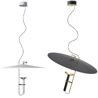 STILNOVO LUNA 9703, 9705 LED pendant lamp 2700K/3000K