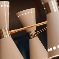 STILNOVO MEGAFONO 9568, 9569 lampa wisząca 12xE14