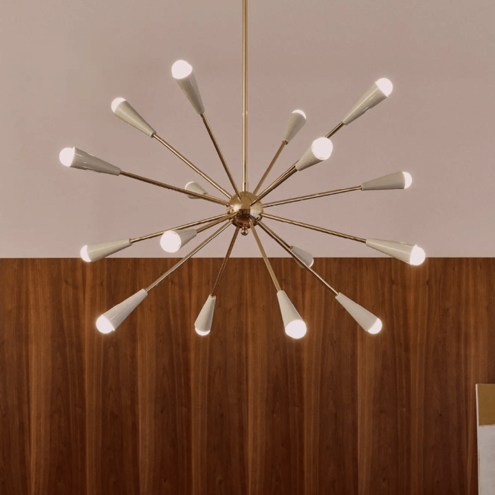 STILNOVO SPUTNIK 9590, 9591, 9592 lampa wisząca 16xE14 3 kolory