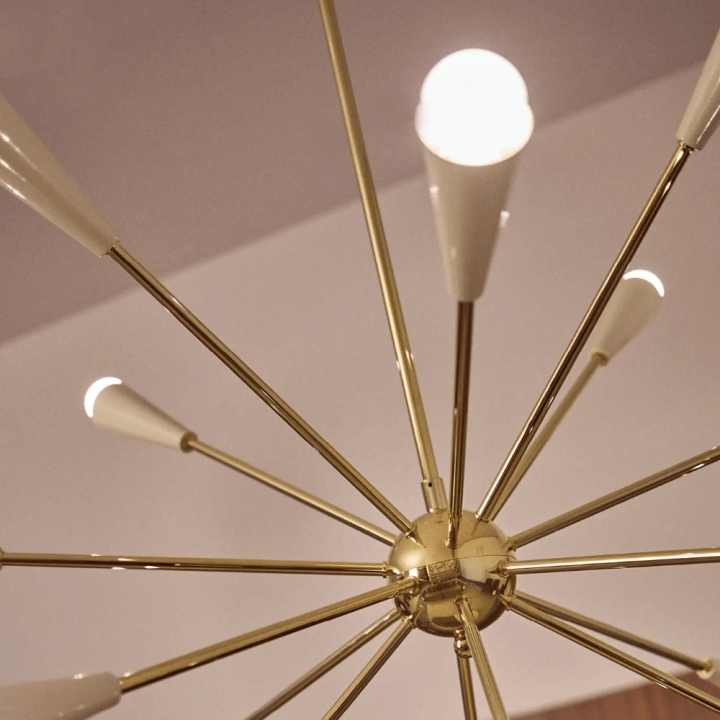 STILNOVO SPUTNIK 9590, 9591, 9592 lampa wisząca 16xE14 3 kolory