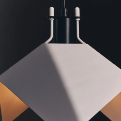 STILNOVO TRIEDRO 8995 lampa wisząca E27 7W ikona Włoskiego stylu