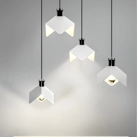 STILNOVO TRIEDRO 8995 lampa wisząca E27 7W ikona Włoskiego stylu