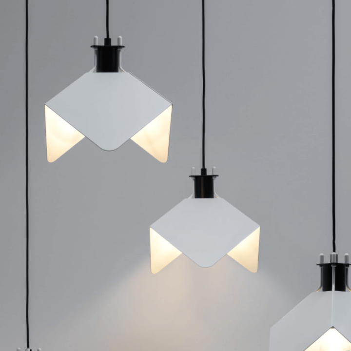 STILNOVO TRIEDRO 8995 lampa wisząca E27 7W ikona Włoskiego stylu
