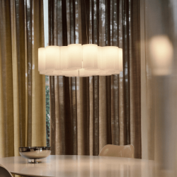 STILNOVO HONEY 8684 lampa wisząca LED 2700K 49W średnica 86cm