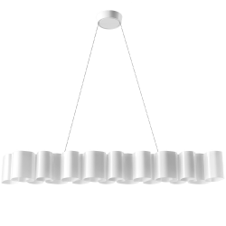 STILNOVO HONEY 8680 lampa wisząca LED podłużna 139 cm plaster miodu