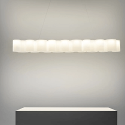 STILNOVO HONEY 8680 lampa wisząca LED podłużna 139 cm plaster miodu