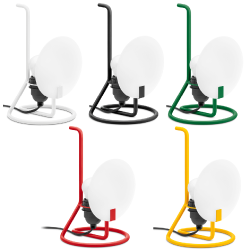 Stilnovo Bugia Italian retro table lamp E27 bulb 5 colors