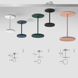 LINEA LIGHT Stilo C podtynkowa oprawa LED 3 rozmiary, 5 kolorów