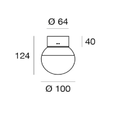 LINEA LIGHT Rossini S surface-mounted LED lamp 6W 2700K/3000K 4 colors
