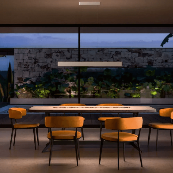 LINEA LIGHT SATORI P LED pendant lamp 2700K/3000K 86/114cm 2 colors