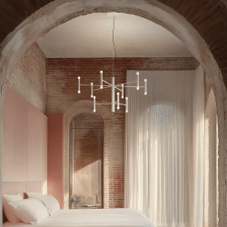 LINEA LIGHT PERLA P lampa wisząca LED 37W/53W 2 rozmiary, 6 kolorów