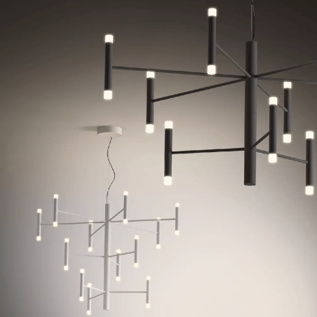 LINEA LIGHT PERLA P LED pendant lamp 37W/53W 2 sizes, 6 colors