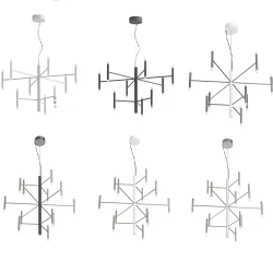 LINEA LIGHT PERLA P LED pendant lamp 37W/53W 2 sizes, 6 colors