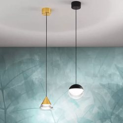 LINEA LIGHT ROSSINI P hanging lamp ball LED 5W CRI90 Italian style