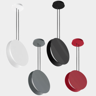 LINEA LIGHT YO-YO P lampa wisząca LED  biała, czarna, szara, czerwona