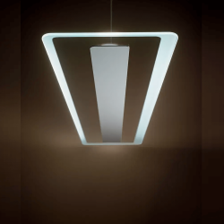 LINEA LIGHT ANTILLE P rectangular LED pendant lamp 3000K 4 colors