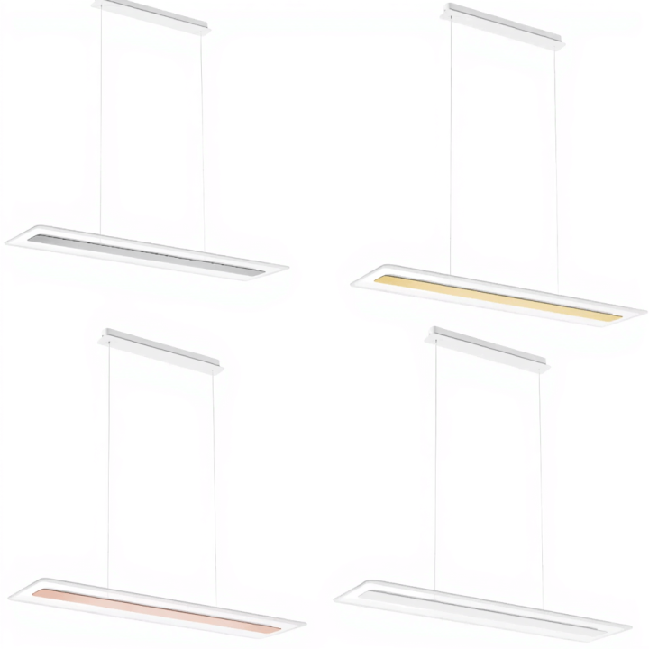 LINEA LIGHT ANTILLE P rectangular LED pendant lamp 3000K 4 colors