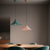 LINEA LIGHT MORGANA pendant lamp E27 bulb Italian design 5 colors