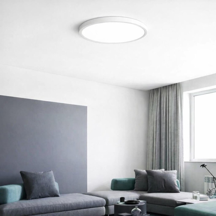 MOON LED surface white, black, 30&ndash;80cm, 5-CCT 3000K&ndash;6500K