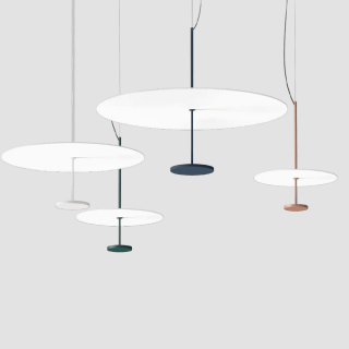 LINEA LIGHT STILO P Włoska lampa wisząca LED 2700K/3000K 5 kolor&oacute;w