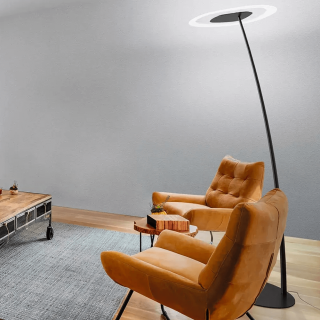 LINEA LIGHT ANTIGUA 9315, 9316 lampa podłogowa LED 3000K biała, czarna