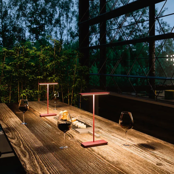 LINEA LIGHT DUBCOLOR LED table lamp with color switch