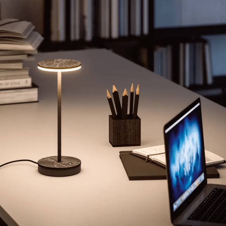 LINEA LIGHT GEMINI 9678, 9679 Italian LED desk lamp 8W CRI90