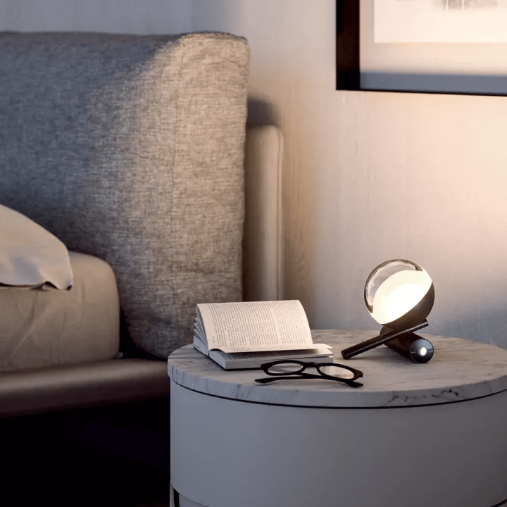 LINEA LIGHT SINFONIA lampa stołowa LED 2700K/3000K stylowa kula