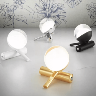LINEA LIGHT SINFONIA LED table lamp 2700K/3000K stylish ball