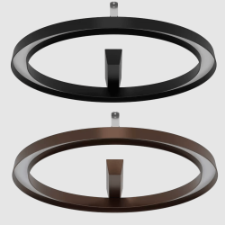 LINEA LIGHT LIRA 9324, 9325 zewnętrzny plafon LED 3000K 24W IP65