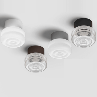 LINEA LIGHT BLANK lampa sufitowa/ścienna LED 3000K IP65 na elewację