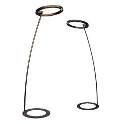 LINEA LIGHT LIRA 9320, 9321 LED garden lamp IP65 black, brown