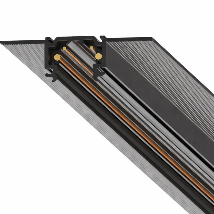 SLED Micro11 CORE recessed DALI magnetic track for 12.5mm plasterboard
