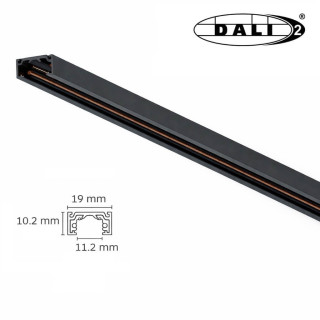 SLED Micro11 CORE czarna szyna magnetyczna natynkowa 48V DALI 1m, 2m