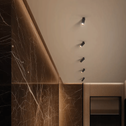 LINEA LIGHT GYPSUM recessed LED 24V 2 colors