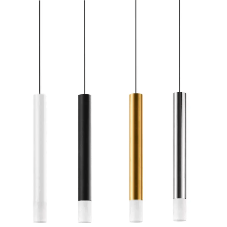 LINEA LIGHT SINFONIA LED pendant lamp in various lengths and colors