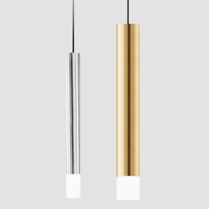 LINEA LIGHT SINFONIA LED pendant lamp in various lengths and colors