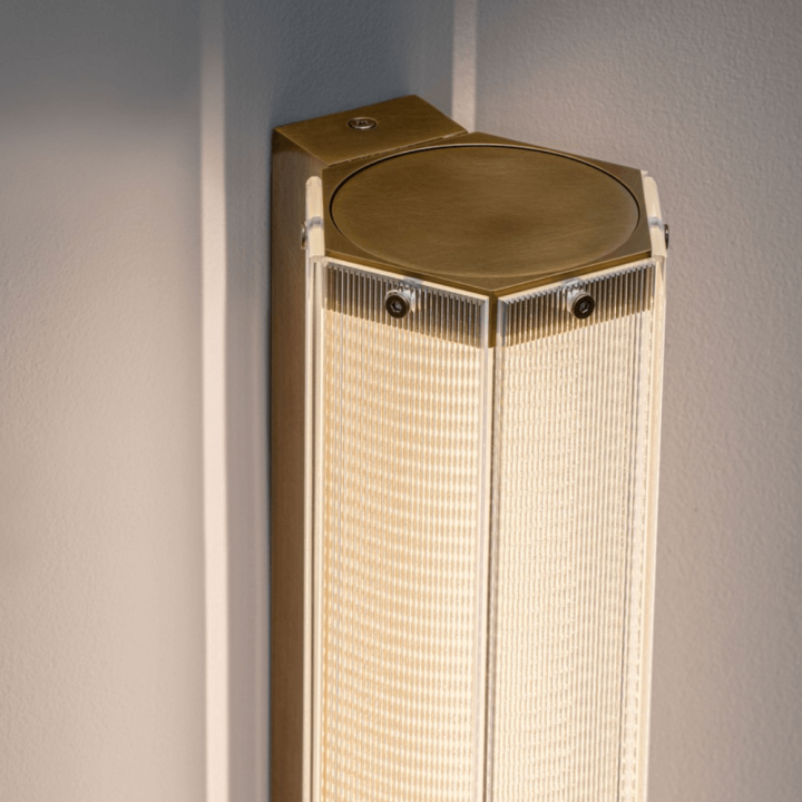 LUCES TORREV LE46199 złoty kinkiet LED 3000K eleganckie oświetlenie