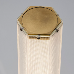 LUCES TORREV LE46201 złota lampa stołowa 3000K LED energooszczędność