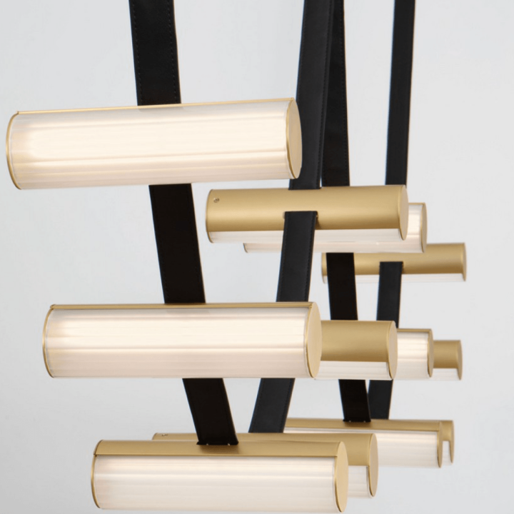 LUCES ANTEQ LE45823 lampa wisząca LED 31W 3000K złota