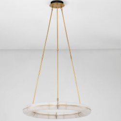 LUCES ANENTO LE45819 lampa wisząca LED 3000K średnica 75 cm złota