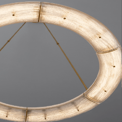 LUCES ANENTO LE45819 LED pendant lamp 3000K diameter 75 cm gold