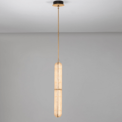 LUCES ANENTO LE45817 lampa wisząca LED złota 3000K metal i szkło