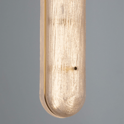 LUCES ANENTO LE45817 lampa wisząca LED złota 3000K metal i szkło