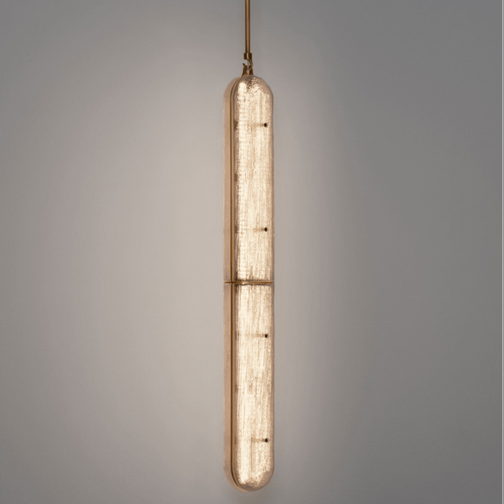 LUCES ANENTO LE45817 LED pendant lamp gold 3000K metal and glass